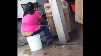 Espiando Chica Con El Pans Abajo