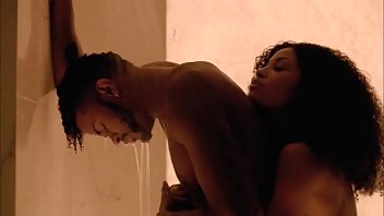 Celebrity Interracial 3some In The Shower - Superfly (2018)