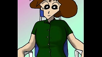 Animación Hentai De Shin Chan, Misae Y Sus Enormes Tetas