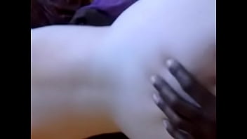 Homemade Black On Blonde Doggy