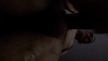 Roger Jerks His Big White Cock For His Girlfriend