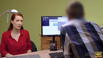 Loan4k. Tetas Cautivadoras Para El Gerente De Crédito - teen, licking, blowjob, redhead, POV, czech, casting, audition, cash, money, big-tits, interview, hd - Video 3728740