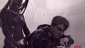 Ebony Shemale In Latex