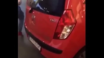 Couples Crazily Doing Blowjob On Petrol Pump