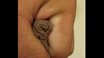 Masturbation Of The Penis Penis. And Ejaculation In The Skin Shells