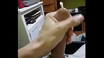 Me Busting Another Huge Nut... Big Cumshot _ Making A Mess