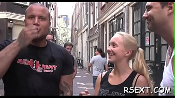 Beautiful Amsterdam Hooker Rides A Large Hard Rod Passionately