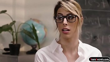 Shemale Teacher Sucks N Analed By Her Colleague In Classroom