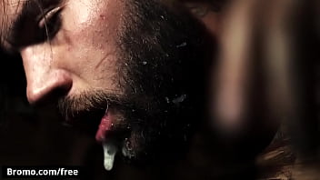 Buck Richards With Damien Stone At Bareback Inquisition Part 2 Scene 1 - Trailer Preview - Bromo