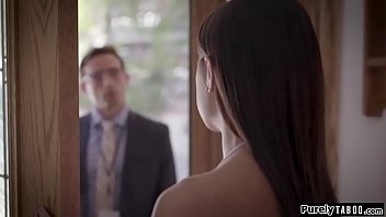 Asian Teen By Angry Census Taker To Throat His Cock