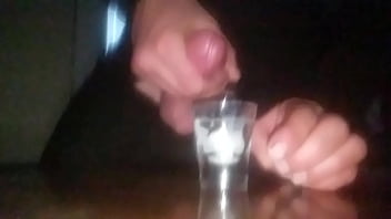 Cold Meets Warm Cumshot