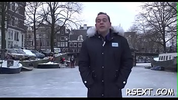 Charming Hooker Gives Head And Gets Her Shaved Pussy Licked