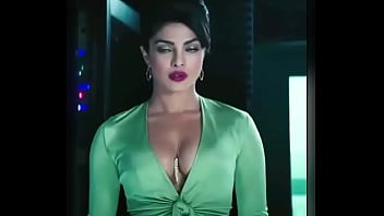 Sexy P. Chopra Hot Cleavage Scene In English Movie