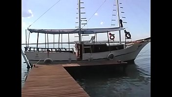 Blonde Latina Anal Fucked On Dock While Boats Pass By