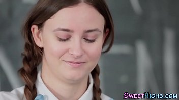 Uniform Clad Teen Sucking