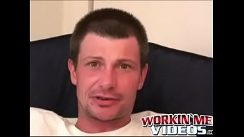 Shaggy Gay Deviant Tugging And Twisting Oily Cock Solo