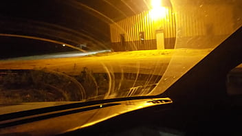 Voyeur By Road And Driving Naked With Soft Cock And Sexy Body