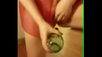 Heather Fucks Green Bottle