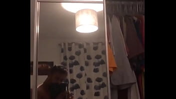 Diego Barros E Sua Rola Ereta No Espelho