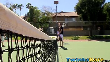 Pierced Twinkie Takes Two Cocks In His Butt At The Same Time