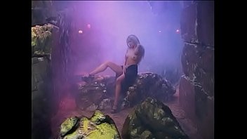 Juicy Banana Velvet Rose With Big Tits Calls For Prince Of Darkness On The Graveyard