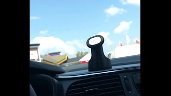 Jerking On A Parking Lot