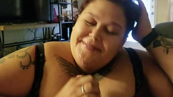 Bbw Wife Sucks My Cock And Lets Me Cum On Her Face