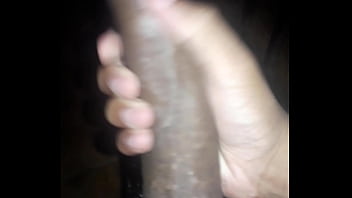 Moreno Dotado De 18 Anos Tocando Punheta