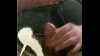 Masturbating And Cumming On A Mirror For My Wife