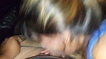 Young Sucking In Truck