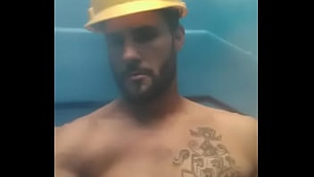 Slutty Construction Boy Jerks Again