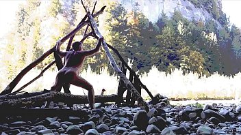 Outdoor Prostate Massage With Anal Toy