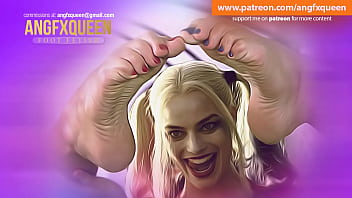 Harley Quinn Feet Footjob