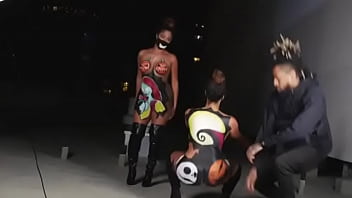 Halloween Spoof With Models @ Thebrookstwins