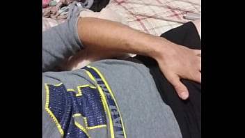 Crossdressing In Neighbors Bedroom. Bras Panties Dildos