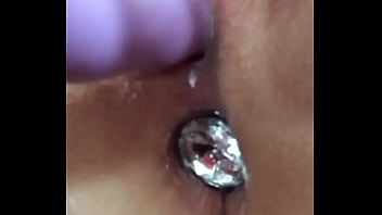 Squirting Solo S. Slut With Plug Up My Ass