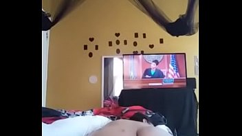 Humping The Pillow Wet Pussy..