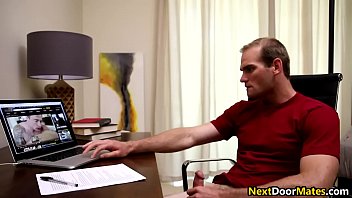 Stepbrother Caught Masturbating To Gay Porn