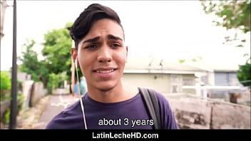 Straight Latino Boy Has Sex With Stranger For Money Outdoors To Buy Gift For His Girlfriend Pov