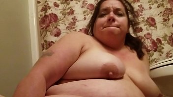 Sexy Bbw Bathroom Dildo