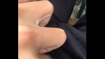 Girl Pull Her Pubic Hair Outside