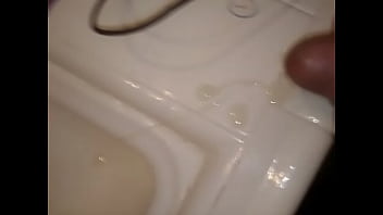 Me Cumming All Over The Bathroom Counter