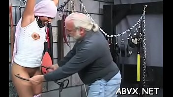 Taut Bawdy Cleft Extreme Bondage In Home Xxx Video