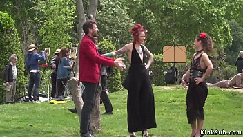 Lezdom In Public For Spanish Hottie