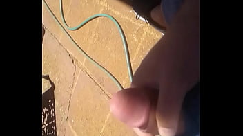 Afrikaans Masterbating In Garden