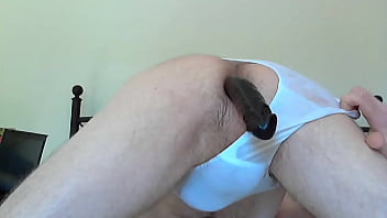 Double Ended Dildo Anal Play Round3