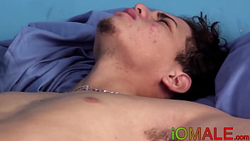 Good Looking Latino Twinks Have Steamy Bareback Session