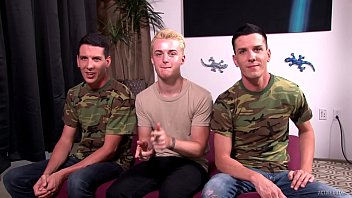 Activeduty Straight Military Twins Bareback Young College Boy