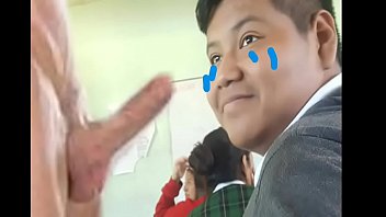 Chico Colegialo Español Le Encanta El Fornai Juega Con El Tio En Española