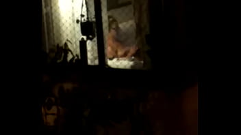 Espiando Os Peitos Da Vizinha De Janela Aberta.